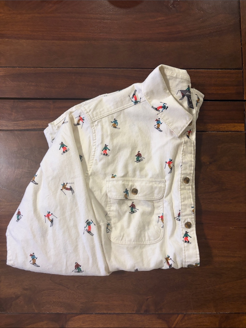 Eddie Bauer Women’s Skier & Snowboarder Button Down, Size S
